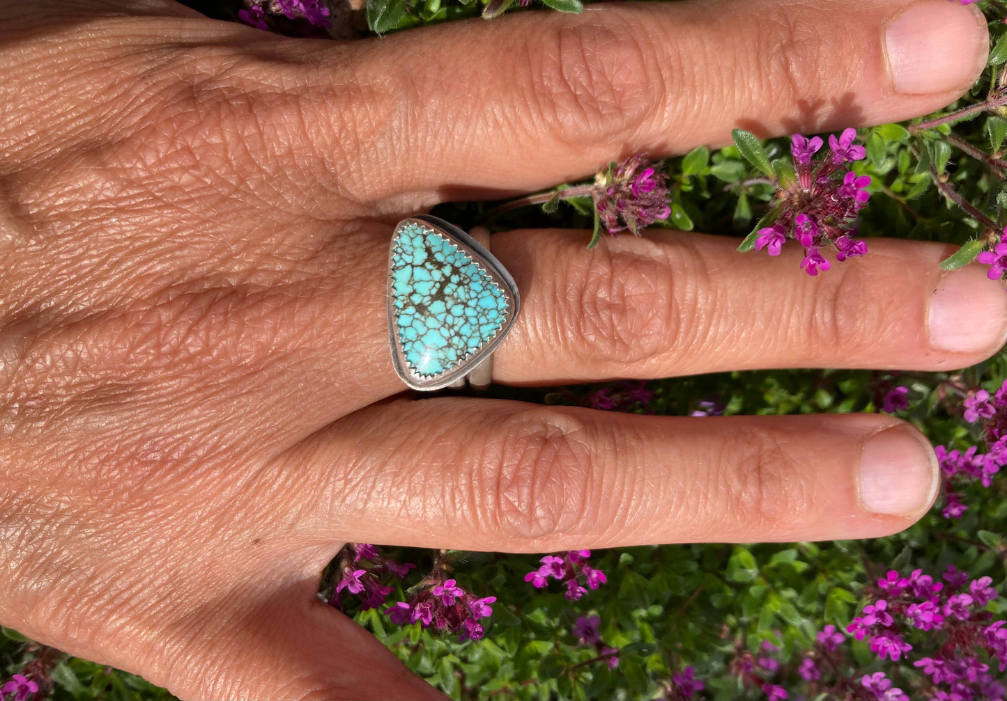 Blue Moon Turquoise Stacking Ring